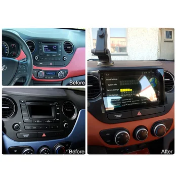 Automašīnu radio Hyundai i10 2013 2016 i 10 autoradio auto audio coche stereo android GPS navigator DVD multimedia player carplay