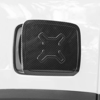 Automobiļa Degvielas Tvertnes Vāka Apdare Uzlīmes Jeep Renegade 2016 2017 2018 2019 2020 Auto Ārējās Piederumi, ABS Oglekļa Šķiedras
