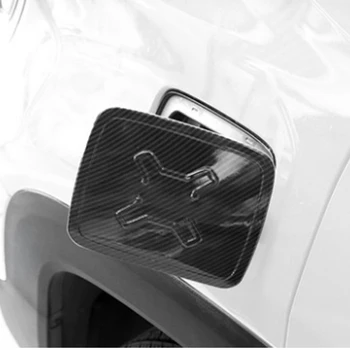 Automobiļa Degvielas Tvertnes Vāka Apdare Uzlīmes Jeep Renegade 2016 2017 2018 2019 2020 Auto Ārējās Piederumi, ABS Oglekļa Šķiedras
