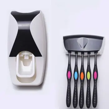 Automātiskā zobu pastai, kas squeezer ar zobu suka Zobu pasta kastē, kas maisītājs uz vannas istabas piederumi, zobu pasta dozatoru