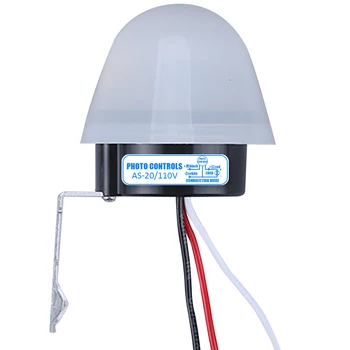 Automātiskās Auto On Off Fotoelements Ielu Apgaismojuma Lampas Maiņa C AC 220V 50-60Hz 10.A Foto Kontroles Photoswitch Sensora Slēdzis