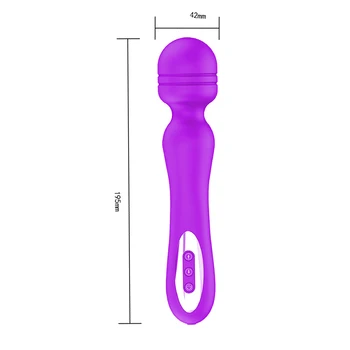 AV Stick Vibrators Magic Wand Massager Sieviešu Masturbācija Klitora Stimulators USB Uzlādes Pieaugušo Seksa Produkti Seksa Rotaļlietas Sievietēm