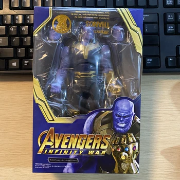 Avengers Infinity Kara Kolekcionējamu Rotaļlietu Brīnums Thanos Rīcības Attēls Infinity Gauntlet