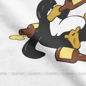 Awesome Smieklīgi Linux Komandu Smieklīgi Tux T-Krekli Vīriešiem Apaļu Apkakli, Kokvilnas T Krekli ar Īsām Piedurknēm Tee Kreklu 4XL 5XL Topi