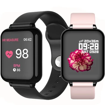 B57 smart skatīties IP67 waterproof smartwatch sirds ritma monitors vairākas sporta modeli fitnesa tracker smart joslā, lai vīrietis sievietes mazulis