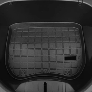 Bagāžnieka Paklāji Tesla Model 3 Pielāgot Automašīnas Aizmugurējā Bagāžnieka Uzglabāšanas Paklājiņš, Kravas Renes Bagāžnieka Ūdensizturīgs Aizsardzības Spilventiņi Mat Saderīgu