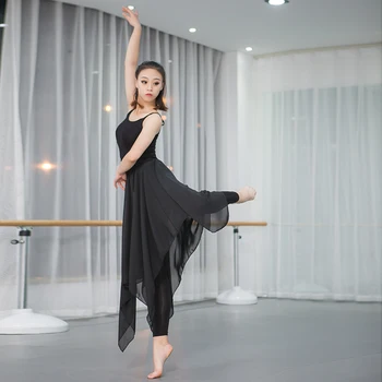 Baleta Mūsdienu Deju Bikses Šifona Nelegālo Izmantot Drēbes Pieaugušo Sieviešu Svārki Klasiskā Lielās Šūpoles, Svārki Jogas Bikses