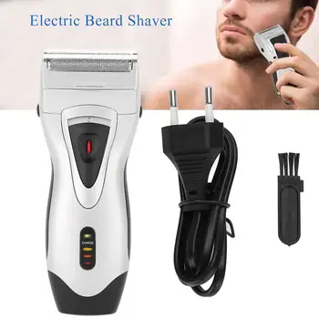 Barbeador Eletrico Professional Elektriskais Bārdas Skuveklis Uzlādējams Skuveklis Bārdas Mati, Skuvekli ES Plug Maquina de Barbear