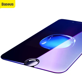 Baseus 0.23 mm Screen Protector For iPhone 6s Plus nulles pierādījumu, Rūdīts Stikls iPhone 6 ultra-thin Blue Anti Pilnībā Segtu Filmu