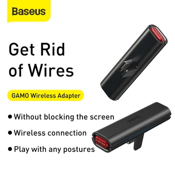 Baseus Audio Bluetooth Adapteris, Nintendo Slēdzis 18W Ātrās Uzlādes C Tipa USB Bezvadu Raidītāju, Bluetooth Uztvērēju Adapteri