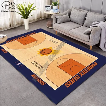 Basketbola paklāju Anti-Skid Zonas Grīdas Paklājs 3D Paklāju neslīdoša Mat Ēdamistaba Dzīvojamā Istaba Mīkstas Guļamistabas Mat Paklājs stils-02