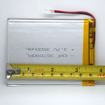 Baterija 2 Vadu 3,7 v 3500mah 7 Collu Tablete Universāla Polimēru Litija Akumulatoru Hyundai T7 +Rīks Skrūvgriezi