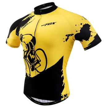 BATFOX Īsām Piedurknēm riteņbraukšana jersey cilvēks mtb jersey anti-pilling velo krekls velosipēdu jersey vīriešu velosipēds krekls maillot ciclismo hombre