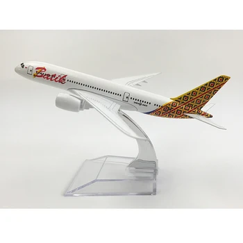 Batik Airlines Lidmašīnas modeļa Boeing 787 lidmašīnu 16CM Metālu sakausējumu lējumiem 1:400 lidmašīnas modeli, rotaļlietas Kolekcionējamus Bezmaksas dāvanas