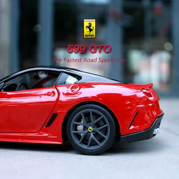 Bburago 1:24 Ferrari enzo Automašīnas Modelis Die-casting Metāla Modeli, Bērnu Rotaļu Draugs Dāvanu Imitētu Sakausējuma Auto Kolekciju