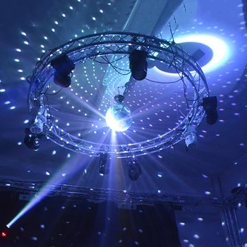 BEIAIDI 10W RGB Pinspot Uzmanības Staru, LED Stage Light, Ar Tālvadības Disko DJ KTV Ziemassvētki Puses Spogulis Bumbu Atstarojošs Skatuves Gaismas