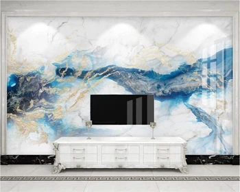 Beibehang Pielāgota guļamistaba, dzīvojamā istaba apdare, krāsošanas mūsdienu high-end marmora flīzes TELEVIZORA fona tapetes papier peint