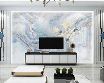 Beibehang Pielāgota guļamistaba, dzīvojamā istaba apdare, krāsošanas mūsdienu high-end marmora flīzes TELEVIZORA fona tapetes papier peint