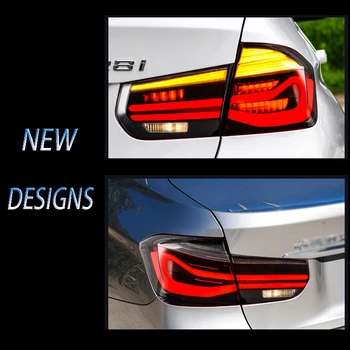 BERA Lācis Auto Stils BMW 3 Series F30 F35 aizmugurējos lukturus, 2013. -. gadam LED Lampu dienas gaitas lukturi+ Bremzes+back-up+pagrieziena Signāla+miglas Lukturi 5kg