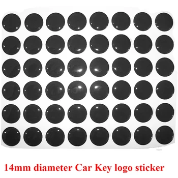 Bezmaksas piegāde 100gab Epoksīda Sveķu kristāla materiāla automašīnu atslēgu Emblēmas nozīmīti, KD Tālvadības Auto atslēgu Epoksīda logo
