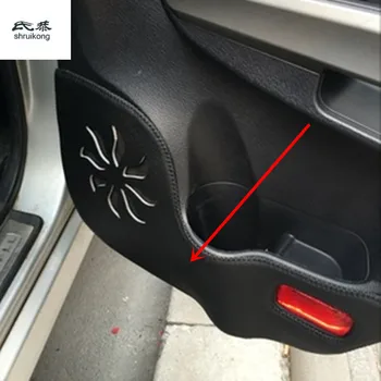 Bezmaksas piegāde 4gab/daudz PU ādas auto uzlīmes auto piederumus durvju aizsardzības kick segt no 2010. līdz 2012. gadam HAVAL H3 H5