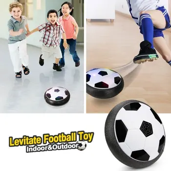 Bezmaksas Piegāde Bērni Lidināties Futbola Bumbu Sporta Rotaļlietu, kas Ar 2 Mērķiem Bērniem LED Gaismas Futbola Diska Iekštelpu Āra Bumbu Spēles #TC