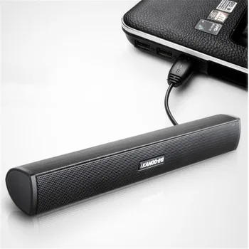Bezmaksas Piegāde Ikanoo N12 USB Portatīvo datoru Portatīvo stereo Skaļruņu Audio Soundbar mini USB laptop portatīvie skaļruņi Skaņas Joslu Skaļruņi