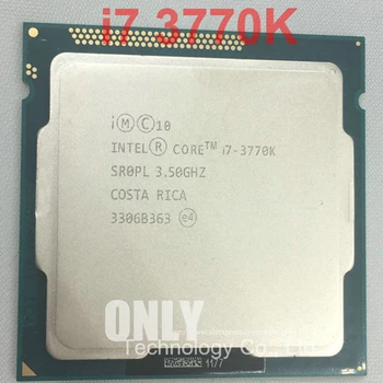 Bezmaksas piegāde intel Core i7-3770K i7 3770K(3.5 Ghz/8MB/4 cores/Ligzda 1155/5 GT/s DMI)Desktop CPU