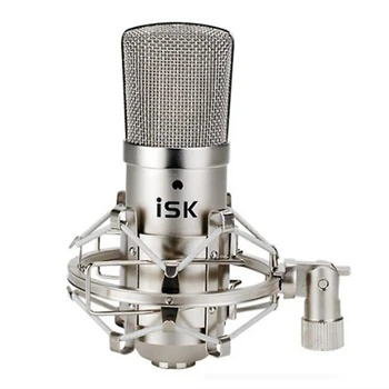 Bezmaksas piegāde ISK BM800 kondensatora Mikrofons profesionālas ierakstīšanas mikrofons mūzikas radīt broadcast un studijas mikrofons