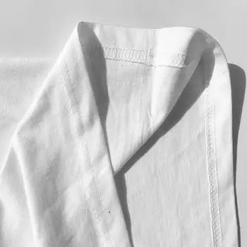 Bezmaksas piegāde jaunāko dizaina karstā pārdošanas gadījuma mēteļi stilīgs T-krekls balts apakškrekls
