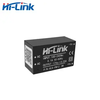 Bezmaksas sūtījumu 10pcs*HLK-PM12 Hi-Link 3W 12V 250mA izejas AC DC barošanas slēdzis