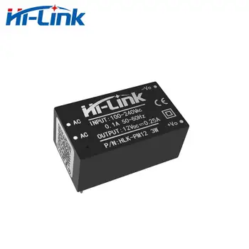Bezmaksas sūtījumu 10pcs*HLK-PM12 Hi-Link 3W 12V 250mA izejas AC DC barošanas slēdzis