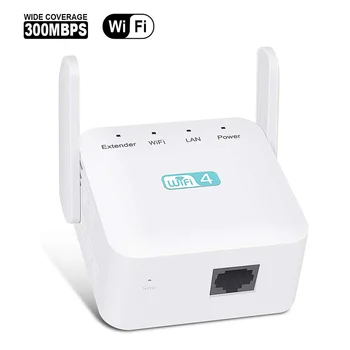 Bezvadu 300Mbps WiFi Repeater Diapazona Paplašinātājs AP Wi-Fi Signāla Diapazonu Pastiprinātājs Expander Augstas Savietojams ar Jebkuru Maršrutētāju