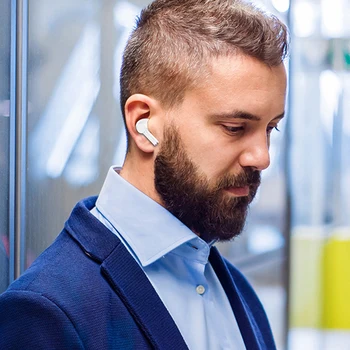 Bezvadu Earbuds Bluetooth Bezvadu Austiņas TWS Austiņas Austiņas Smart Touch Ar Uzlādes Kaste