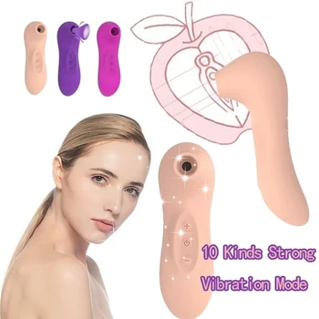 Bezvadu Nepieredzējis Rotaļlietas Vibrators Spēcīgu Klitora Sūcējs Blowjob Mēles Stimulators Dzelksnis Maksts Satisfyer Seksa Rotaļlietas Pāriem
