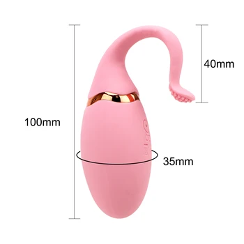 Bezvadu Otiņu Astes Vibratori Seksa Rotaļlietas Sievietēm Sieviešu Masturbator Klitora Stimulators Maksts Massager Anālais Plug Mašīnu Veikals
