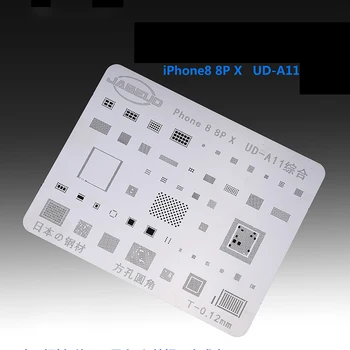 BGA Reballing Trafaretu veltīt kit For iPhone 5, 5S 6 6P 6SP 7 7P 8 8P X XR XS MAX Pamatplates IC Mikroshēmas Reballing