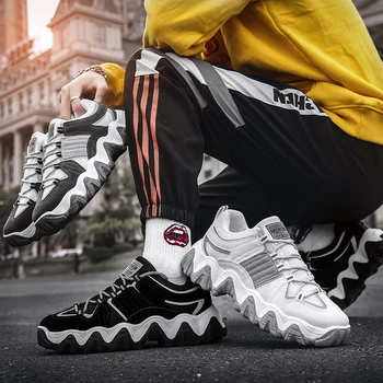 BIGFIRSE Vīriešu Čības Āra Gaismas Solf Gadījuma Sneaker Cilvēkam Modes Dzīvokļi Kurpes Zapatillas Hombre 2020 Pāris Sneaker Zīmols
