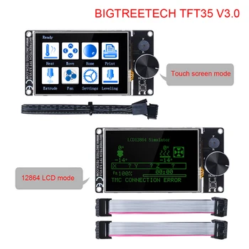 BIGTREETECH SKR V1.4 Turbo Kontroles padomes TFT35 V3.0 Ekrāns, Wifi Modulis TMC2209UART Par CR10 Ender 3 Jauninājumu, 3D Printera Daļas