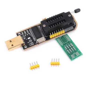 BIOS EEPROM USB Programmētājs CH341A + SOIC8 Klipu + 1.8 V Adapteris + SOIC8 Adapteri