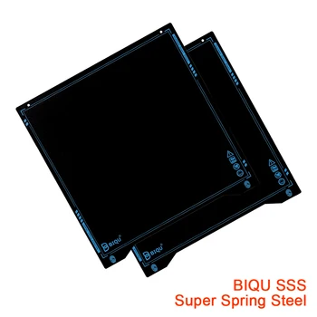 BIQU SSS Super Atsperu Tērauda Lokšņu 235x235 310x310 Magnētisko Uzlīmju Drukāšana Veidot Plāksnes, 3D Printeri Detaļu CR10 ender3 Uzlabot PEI)