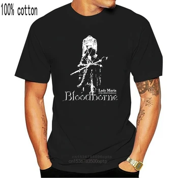 Bloodborne Dāma Marija Unikālo Tee Vīriešu Unisex 200Gsm 100 Ringspun T-Krekls Bezmaksas Piegāde Tee Krekls