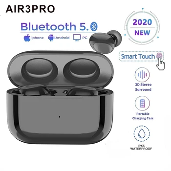 Bluetooth 5.0 Gaisa 3 Austiņas TWS ANC Bezvadu 500mAh Lādētāju IPX54 Ūdensizturīgs Austiņas Touch Kontroli PK I100 I200 I500 I900 PRO