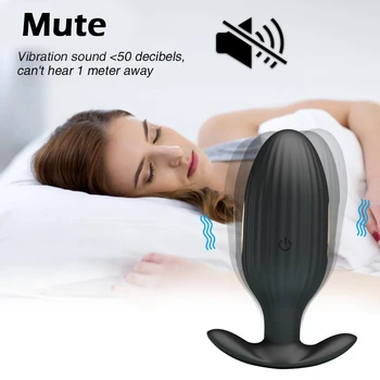 Bluetooth APP Elektriskās strāvas Triecienu Klitora G Spot Vibrators Butt Kontaktspraudņi Vibrējošo Anālo Dildo anālo atveri Dilator Seksa Rotaļlietas Pāriem