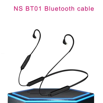 Bluetooth earbuds uzlabot kabeļu aptx HD dekodēšanas mmc qcc3034 čipu 5.0 sporta austiņas 0.78 dubultā pin ar ūdensnecaurlaidīgu kabeli