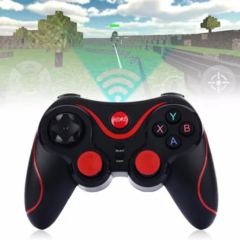 Bluetooth Gamepad Wireless Kursorsviru Joypad Spēļu Kontrolieri Tālvadības Tablet PC Android Viedtālrunis Ar Turētāju