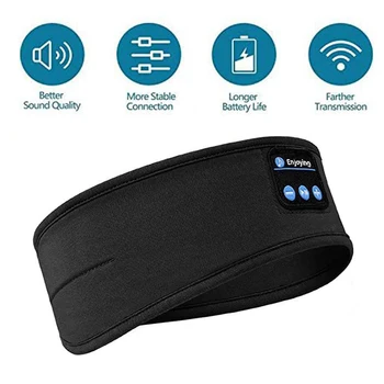 Bluetooth Mūzikas Galvu Adījumiem Miega Cepures Austiņu Skaļruņu Austiņas Āra Darbojas Sporta Piederumi Austiņas Dropship