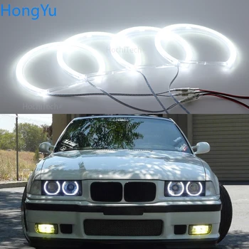 BMW 3 Sērija E36 1990 - 2000 Smd Led Angel Eyes komplektu Lielisku Ultra spilgts apgaismojums dienas gaitas lukturi