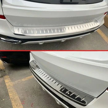 BMW X5 G05 2019 2020 Nerūsējošā tērauda aizmugures buferi aizsardzības palodze ārpus stumbriem dekoratīvās plāksnes pedāli