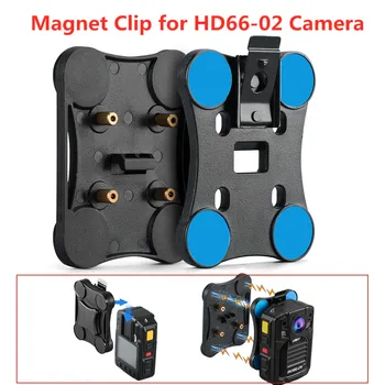 BOBLOV Magnetic Mount Clip Bodycam Policijas Mini Kameras HD66-02 Ķermeņa Cam Boblov HD66